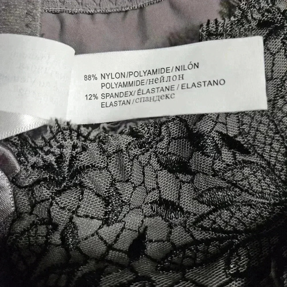 Curve muse no underwire purple and black lace bra! - Picture 4 of 6